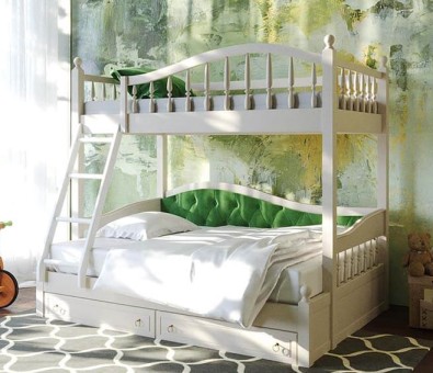 Двухъярусная кровать Никки 3 Двухъярусная кровать Никки 3