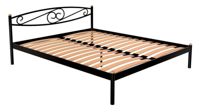 Металлическая кровать Волна Металлическая кровать Волна
