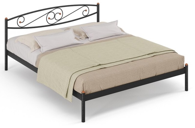 Металлическая кровать Волна Металлическая кровать Волна