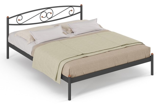 Металлическая кровать Волна Металлическая кровать Волна