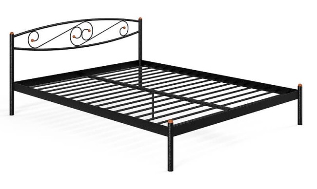 Металлическая кровать Волна Металлическая кровать Волна